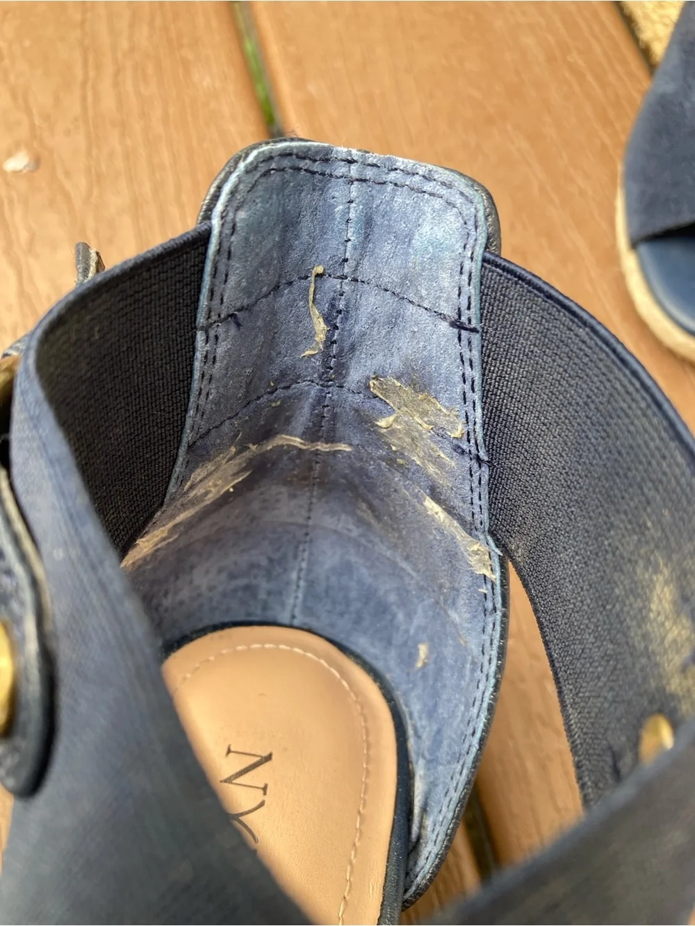 NYDJ faux suede